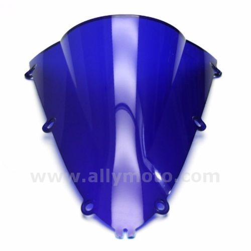 Blue ABS Motorcycle Windshield Windscreen For Yamaha YZF R1 1998-1999